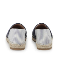 Espadrilles avec logo - Bleu Blanc