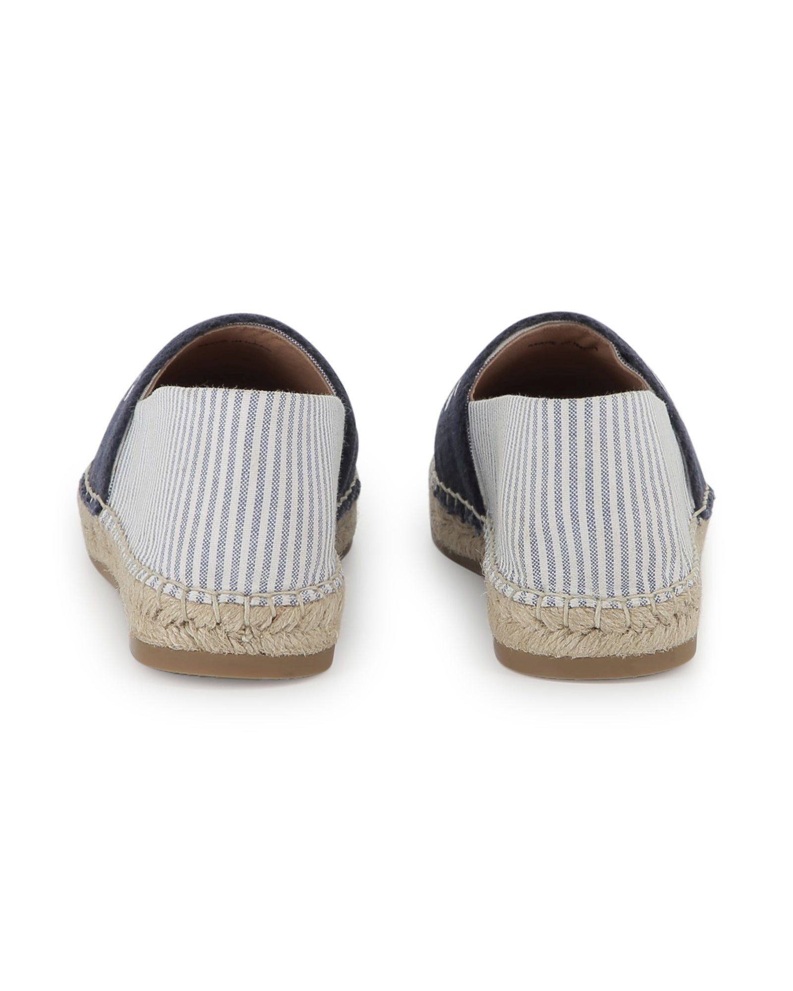 Espadrilles avec logo - Bleu Blanc