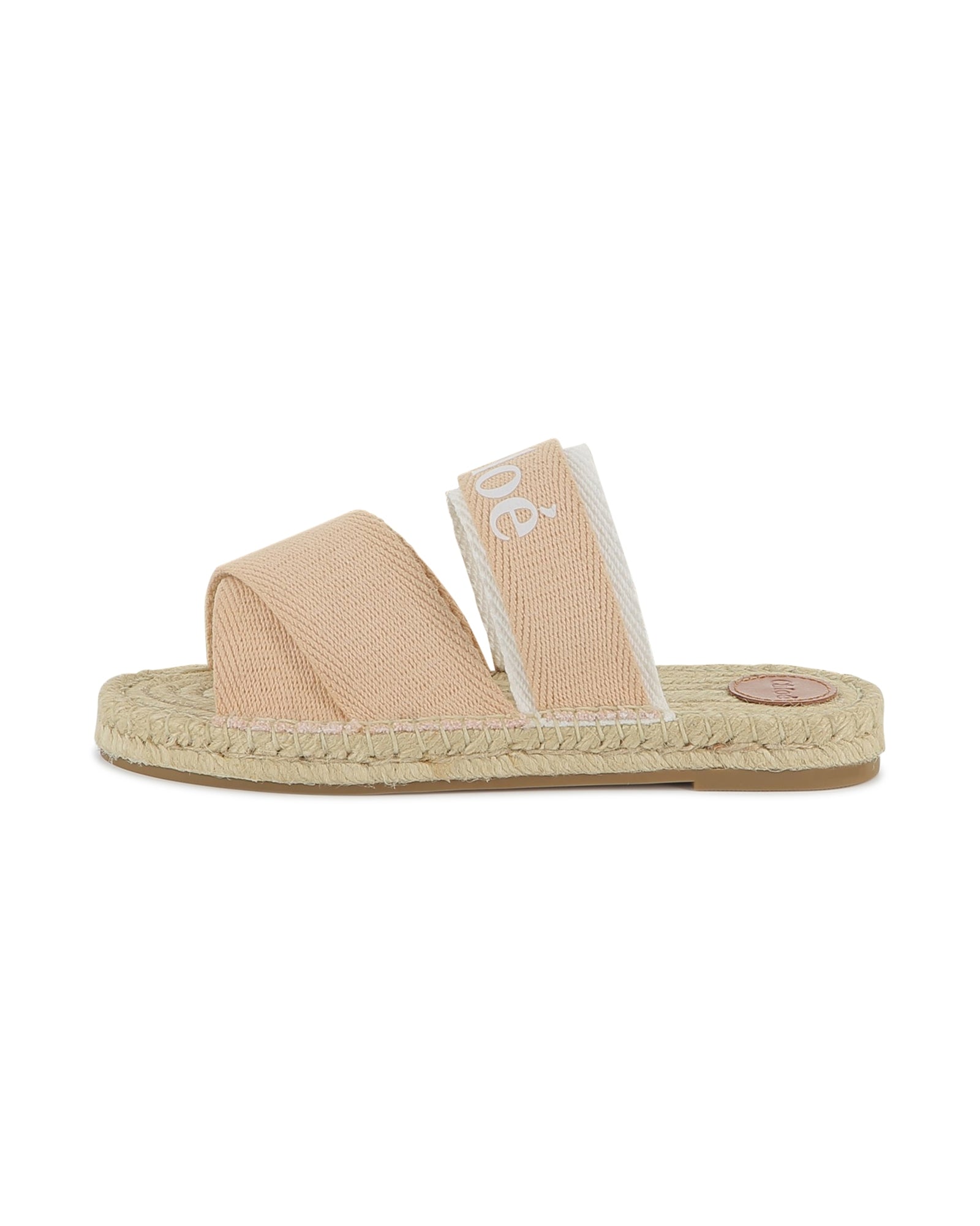Signed textile sandals - Petit Buerre