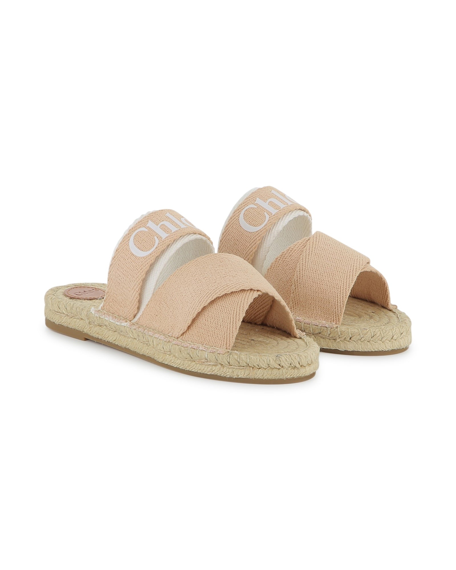 Signed textile sandals - Petit Buerre