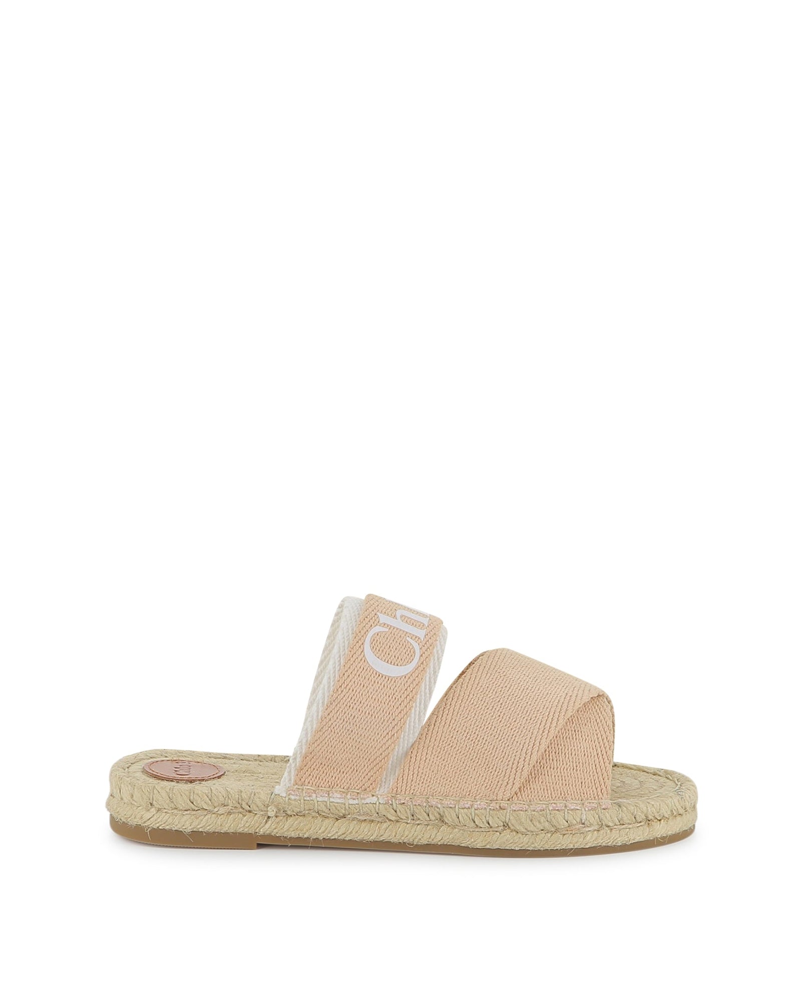 Signed textile sandals - Petit Buerre