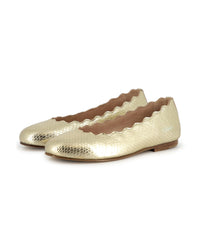 Leather ballerinas - Doré Clair