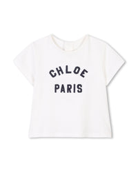 T-shirt manches courtes en coton - Off White