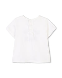T-shirt manches courtes en coton - Off White