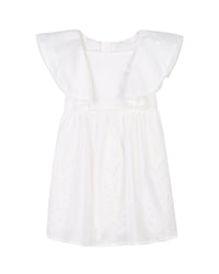 Ensemble robe chapeau en coton - Off White
