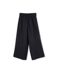 Pantalon en toile de lin - Bleu Amiral