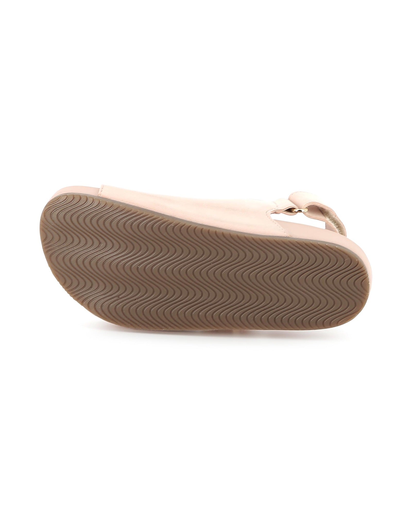 Sandales en cuir - Rose Poudrier