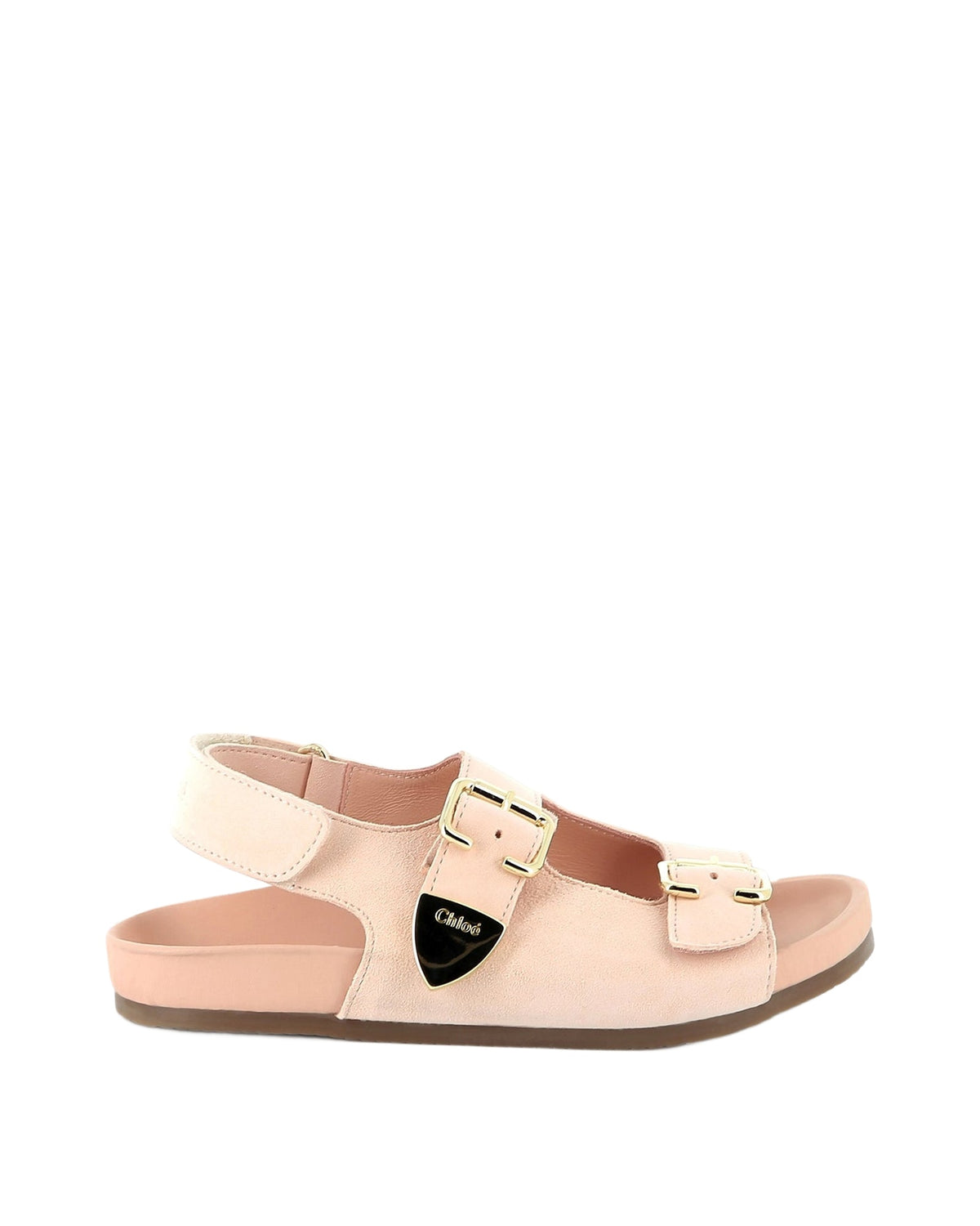 Sandales en cuir - Rose Poudrier