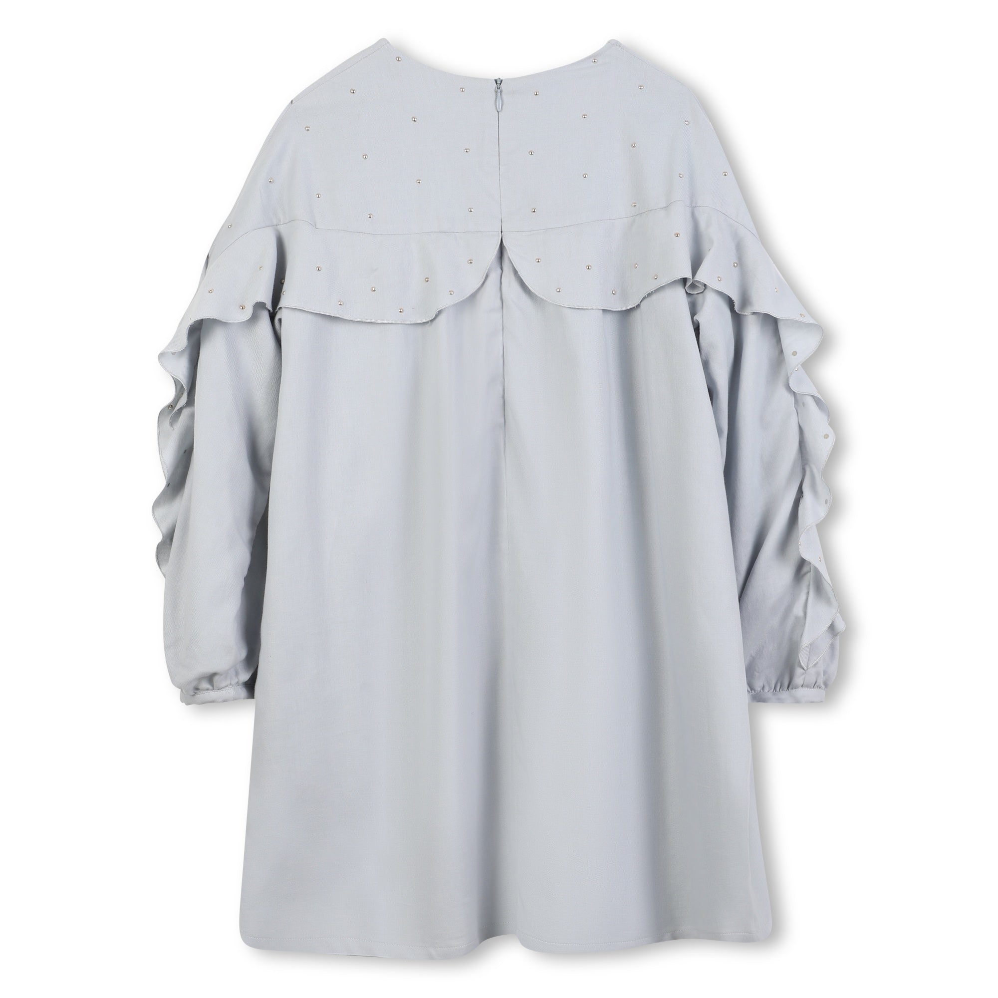 Studded dress - Washed blue