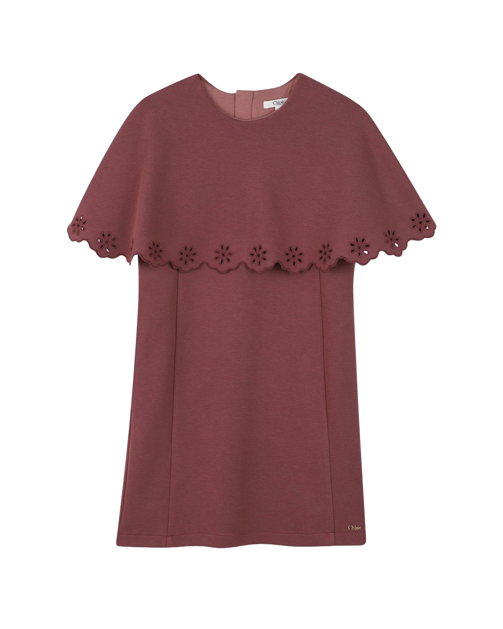 ROBE MANCHES COURTES