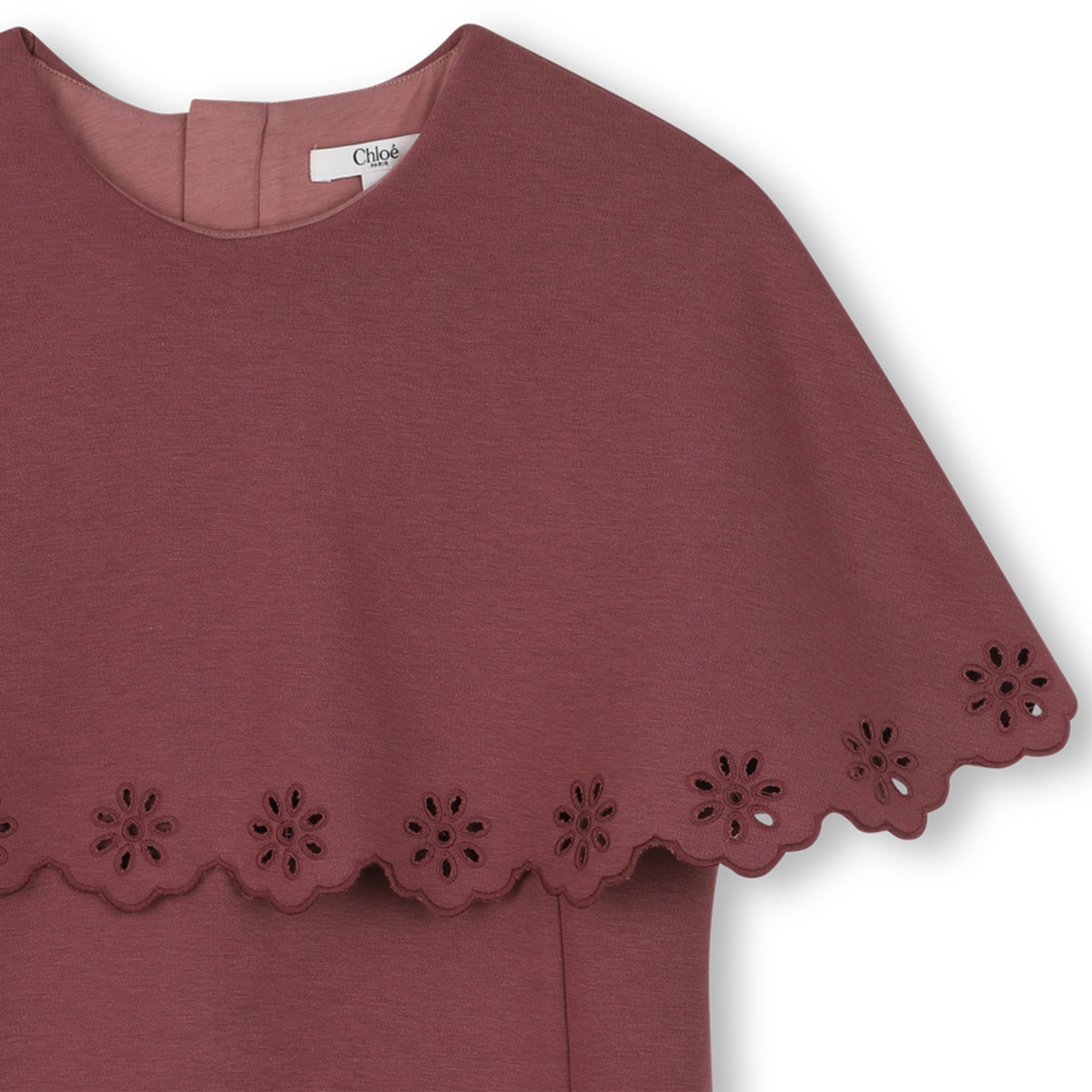 ROBE MANCHES COURTES