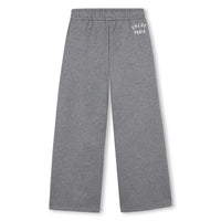 Trousers with elasticated waistband - Heather Grey