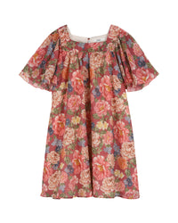 Robe manches courtes - Garnet Rose