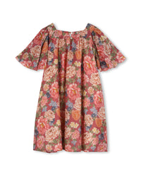 Robe manches courtes - Garnet Rose