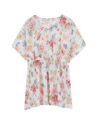 Robe courte de plage - Rose