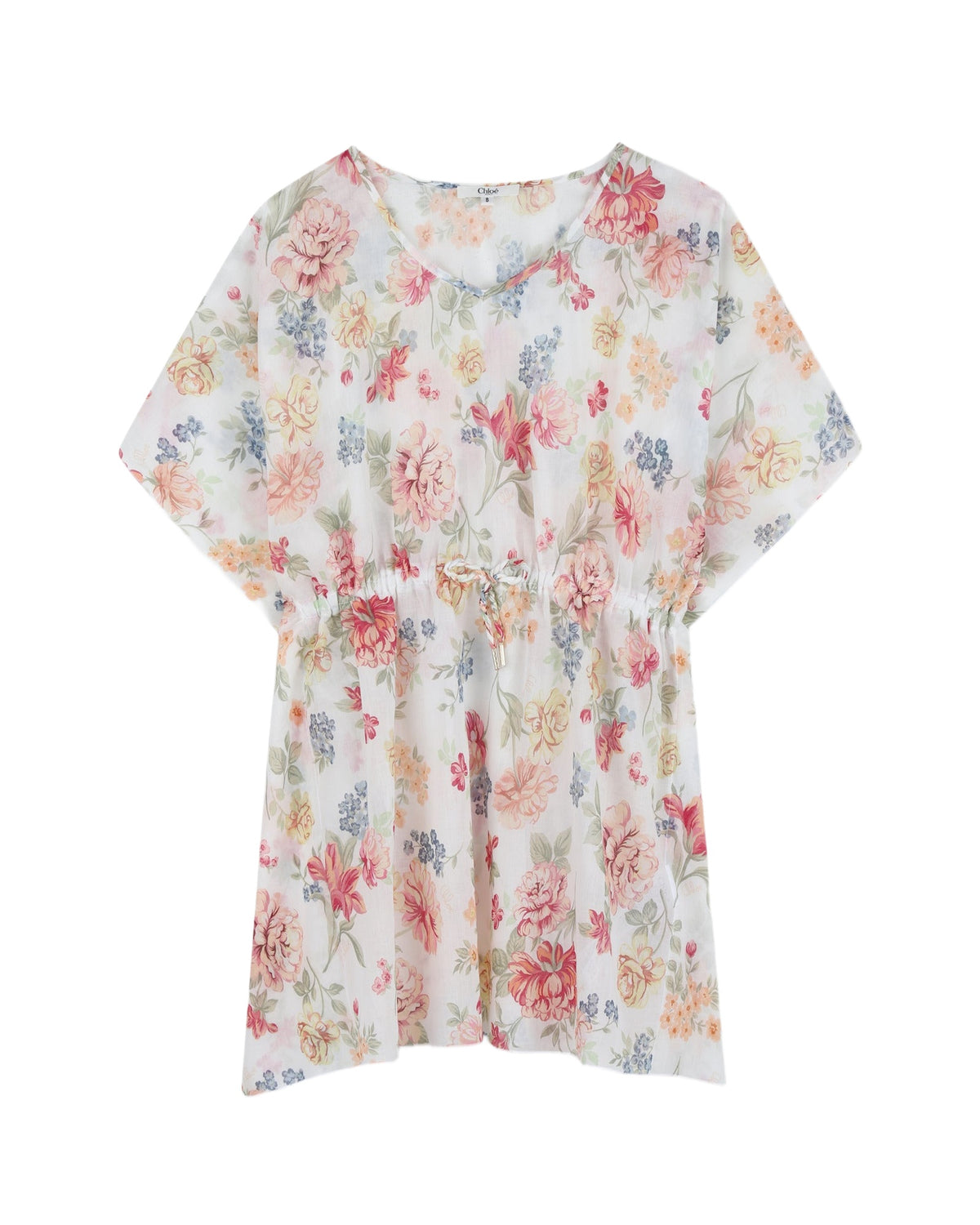 Robe courte de plage - Rose
