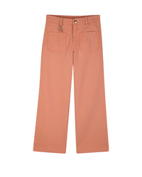 Pantalon en toile - Corail Rose