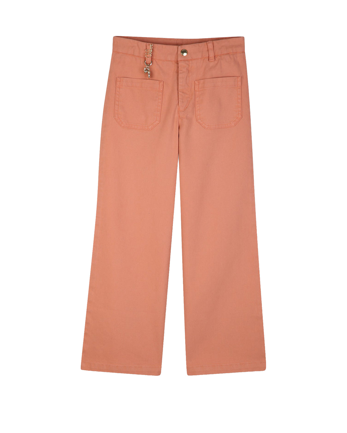 Pantalon en toile - Corail Rose