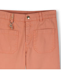 Pantalon en toile - Corail Rose