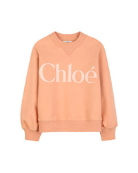 Sweatshirt à col rond - Peach