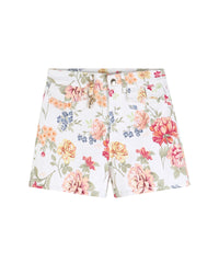 Short avec imprimé floral - Rose
