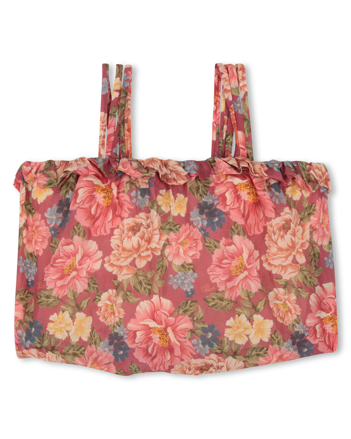 Top a bretelles - Garnet Rose