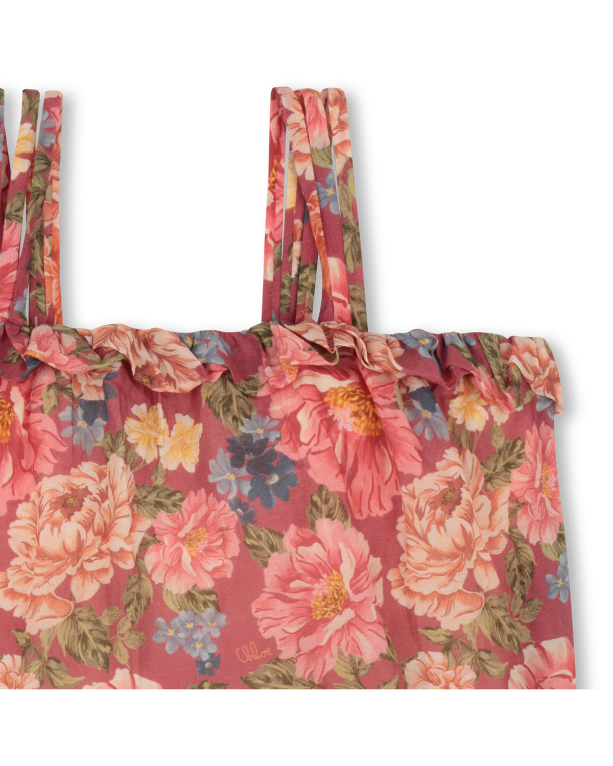Top a bretelles - Garnet Rose
