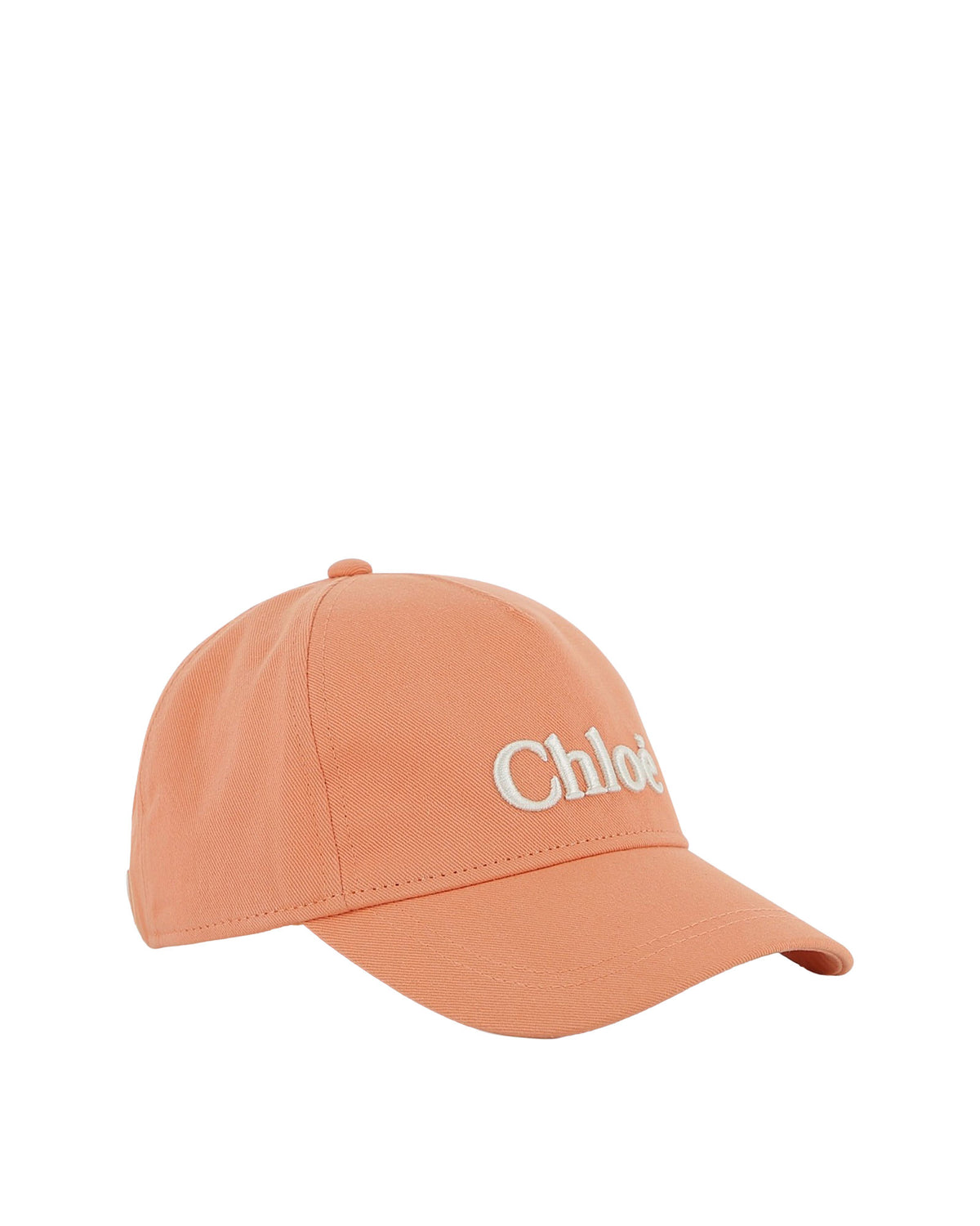 Casquette en sergé de coton avec logo - Peach