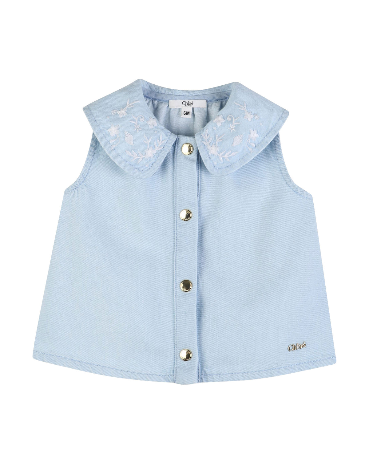 T-shirt sans manches en denim - Bleach