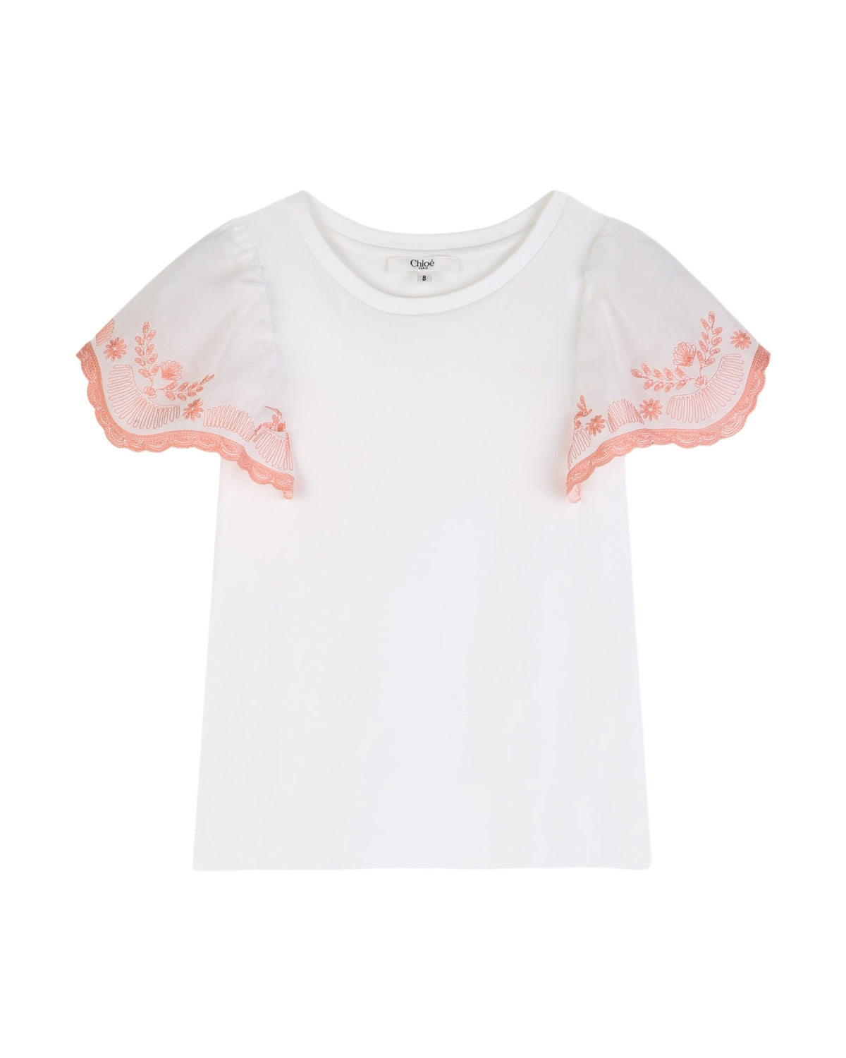 T-shirt en interlock de coton - Offwhite
