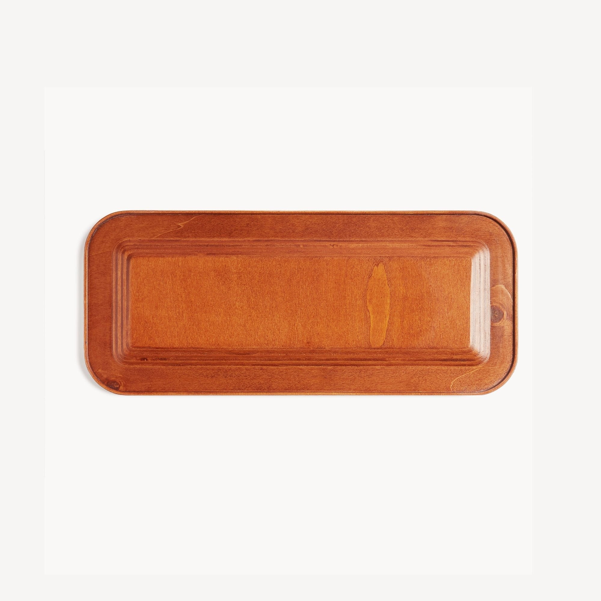 Mano wooden tray - Red & Black & White