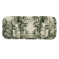Giardino Settecentesco tray - Green & Ivory