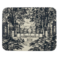 Giardino Settecentesco tray - Blue & Ivory