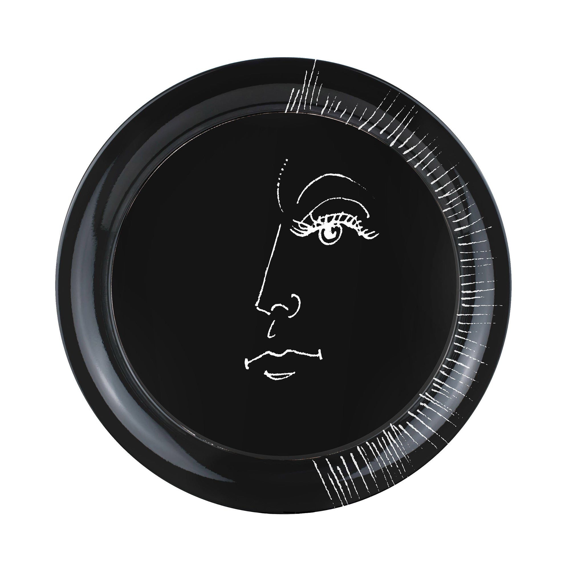 Solitario tray - Black & White
