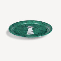 Serratura tray on Malachite - Green
