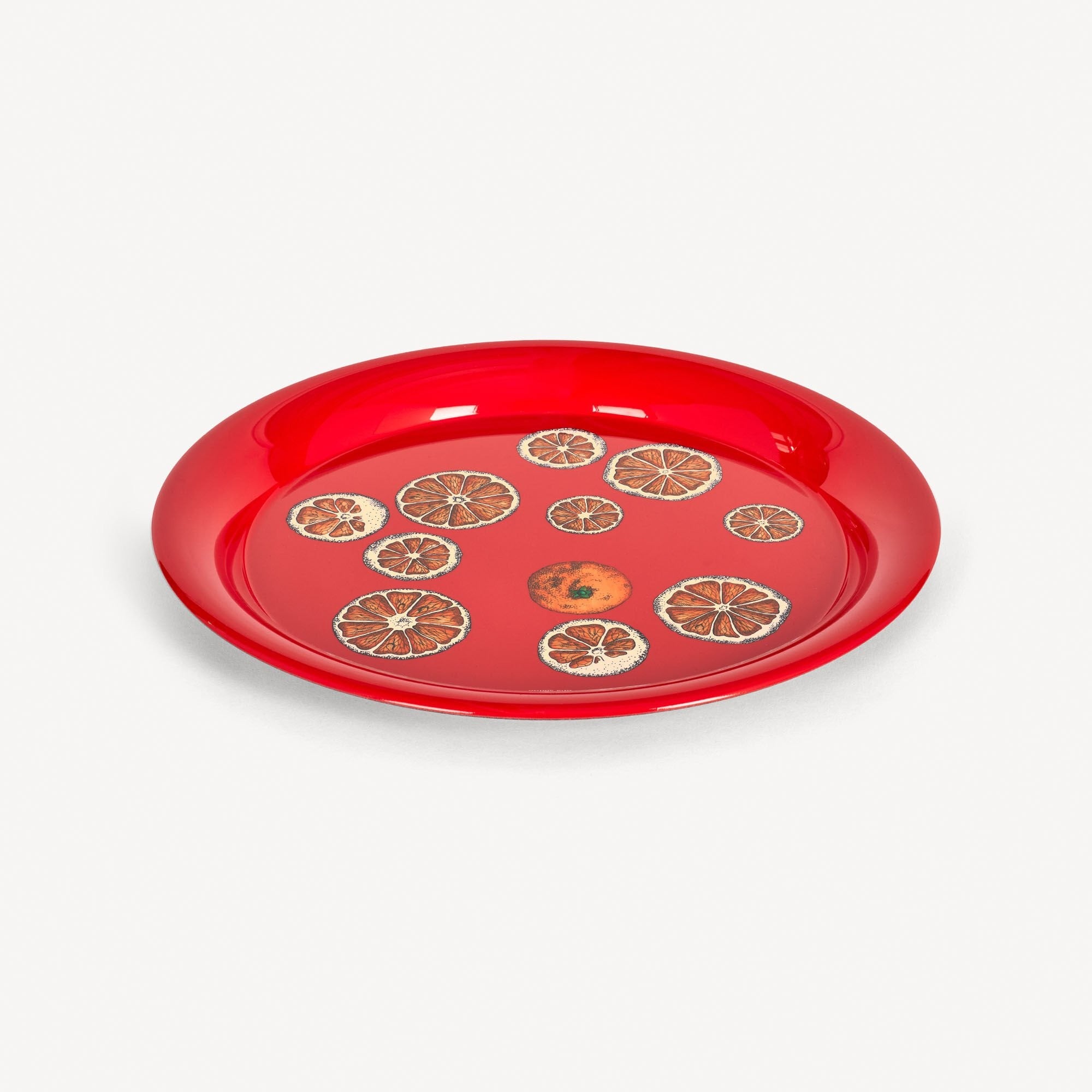 Fette d'arancia tray - Red