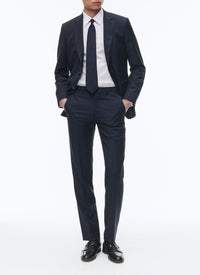 Costume en serge de laine - Bleu Marine