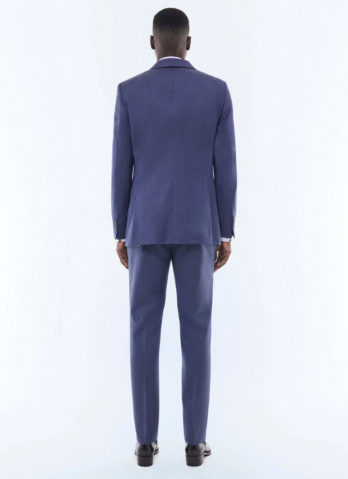 Bleu Gris Costume 2 pièces - Bleu Gris