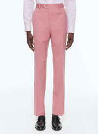 Costume en serge de laine - Vieux rose