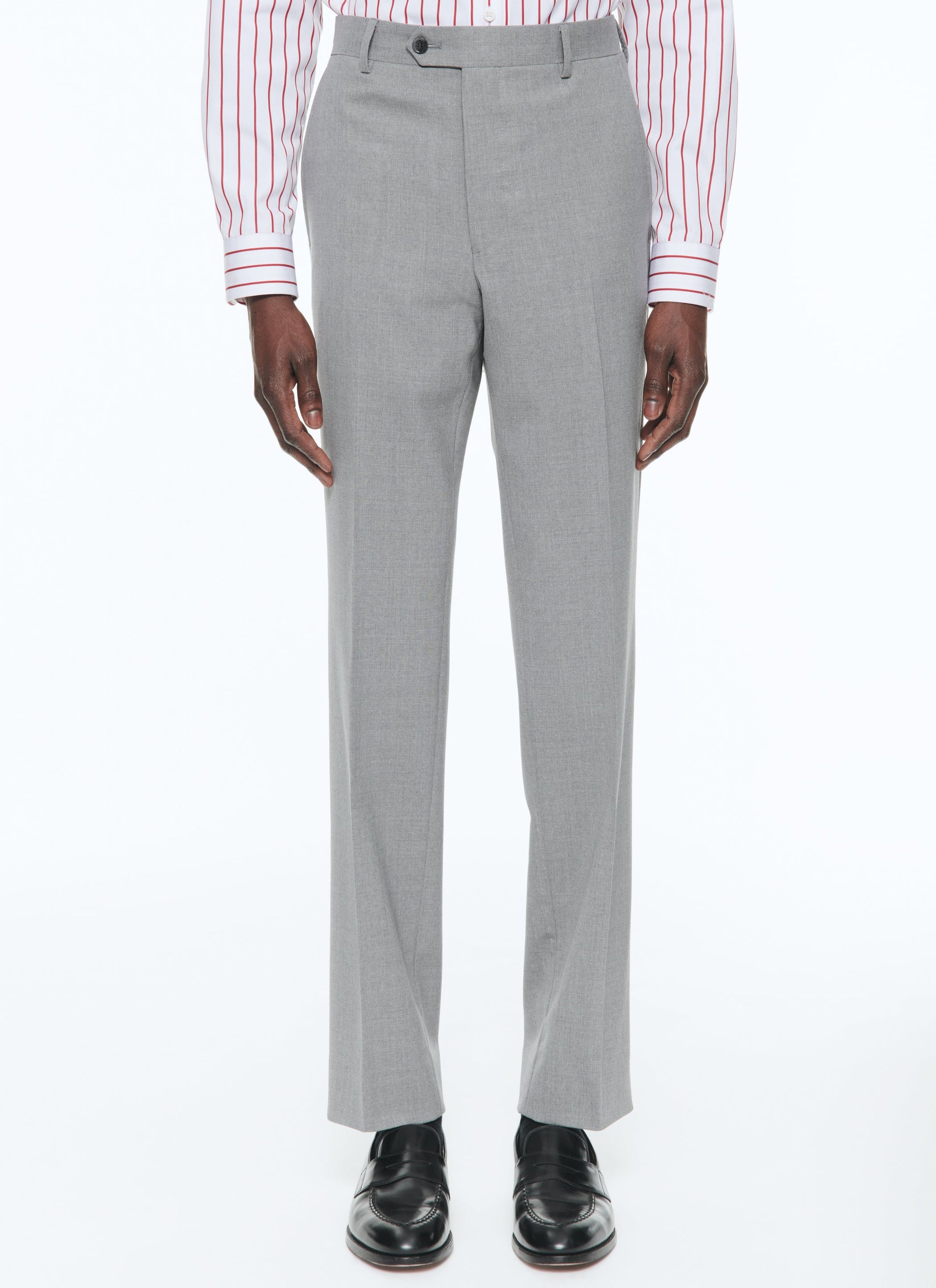 Fresco wool suit - Light grey