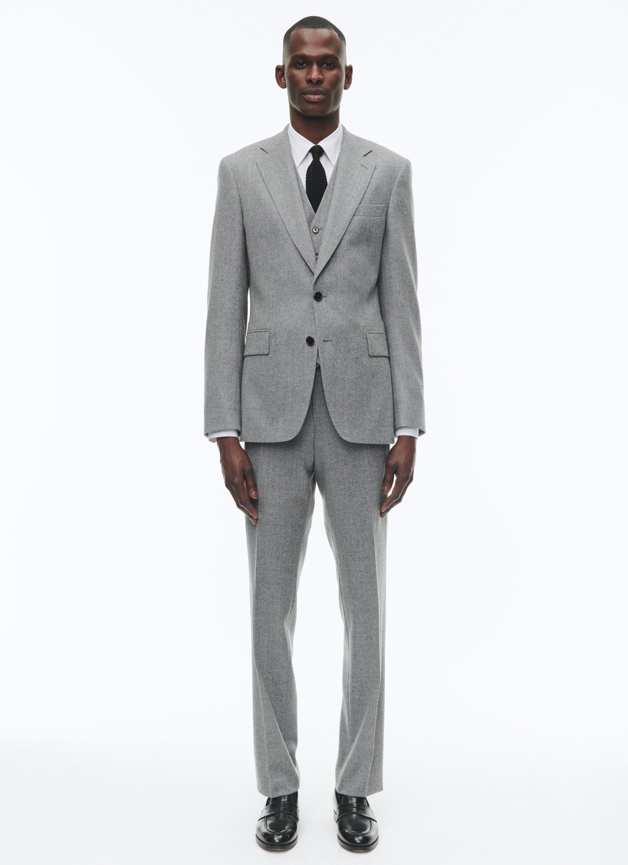 Gris Moyen Costume - Gris Moyen