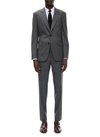 Wool braid suit - Charcoal grey