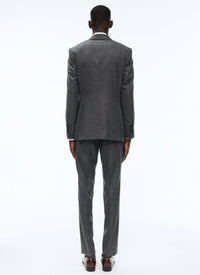 Wool braid suit - Charcoal grey