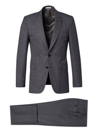 Wool braid suit - Charcoal grey