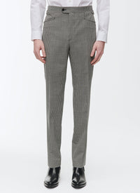 Fitted 3-button suit in wool - Grey
