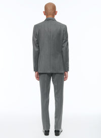 Gris Chine Moyen Costume - Gris Chine Moyen