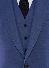 3-piece wool suit - Light blue