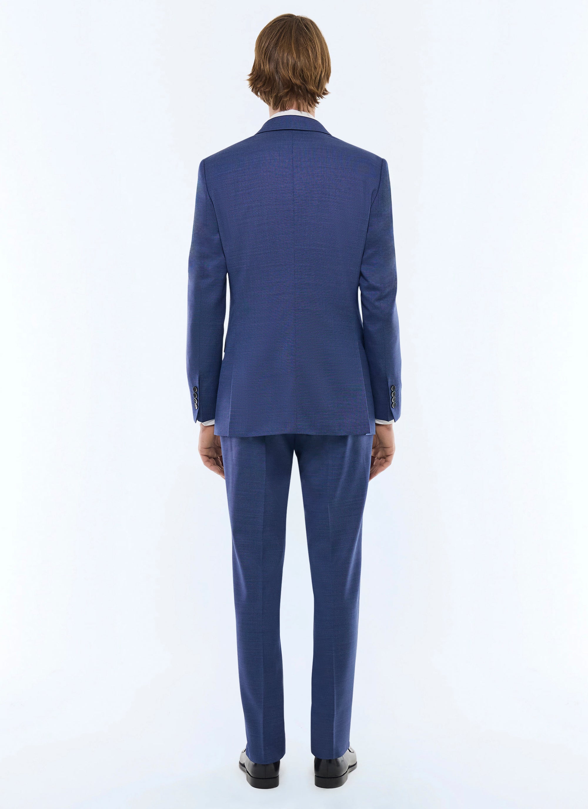 3-piece wool suit - Light blue