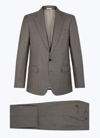 Taupe Costume 2 pièces - Taupe