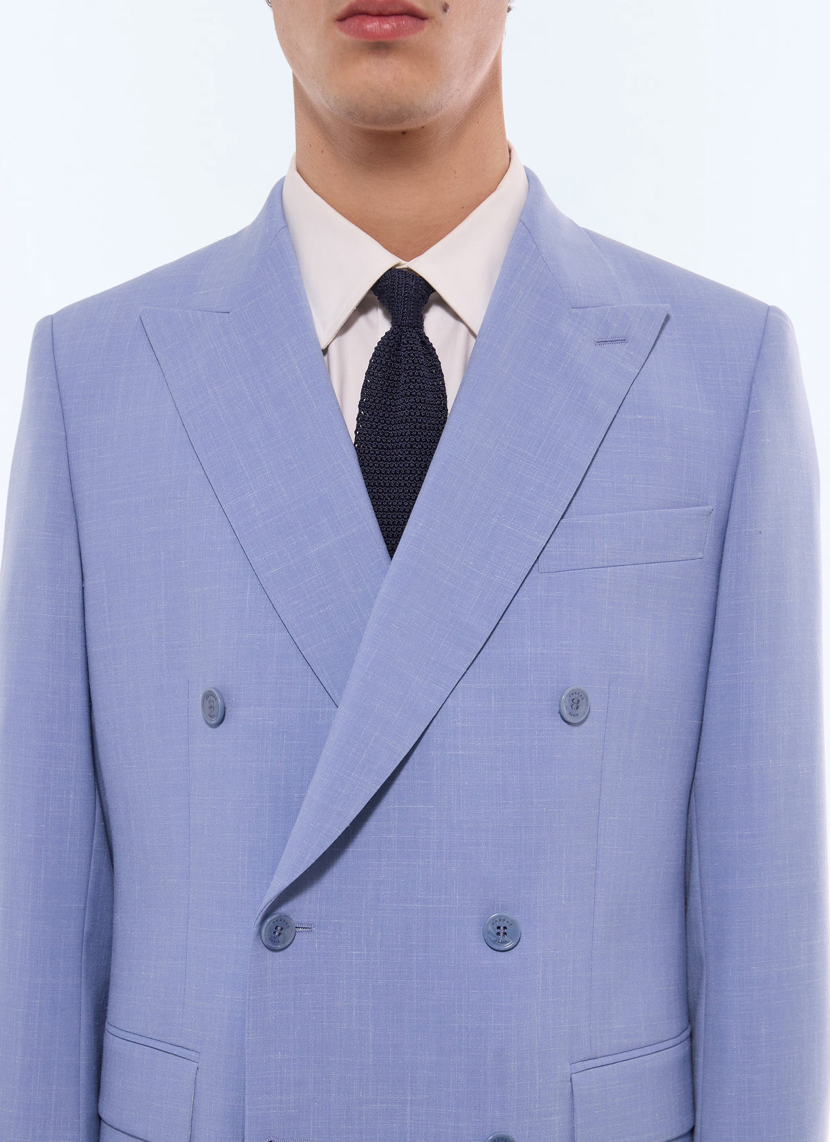 Bleu Pastel Costume 2 pièces - Bleu Pastel